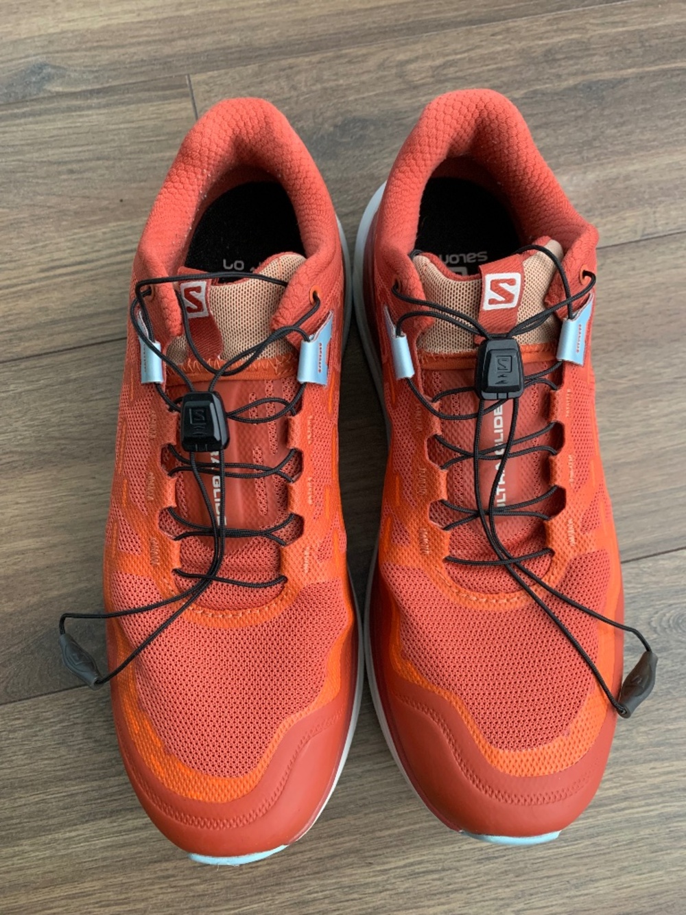 Salomon Ultra Glide Trial Running Shoes Women's Size 9.5 Orange